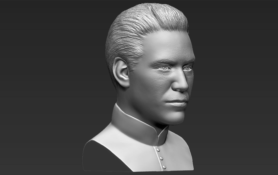 Neo Keanu Reeves from Matrix bust 3D printing ready stl obj  3D print model_8