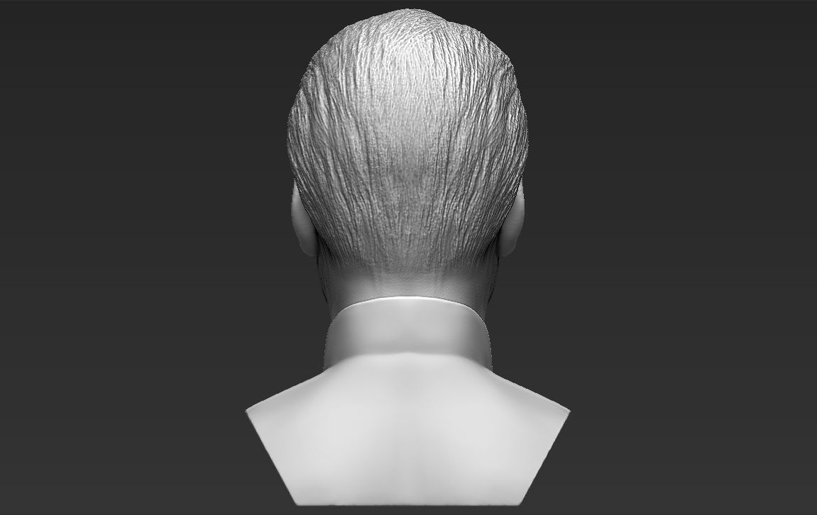 Neo Keanu Reeves from Matrix bust 3D printing ready stl obj  3D print model_5