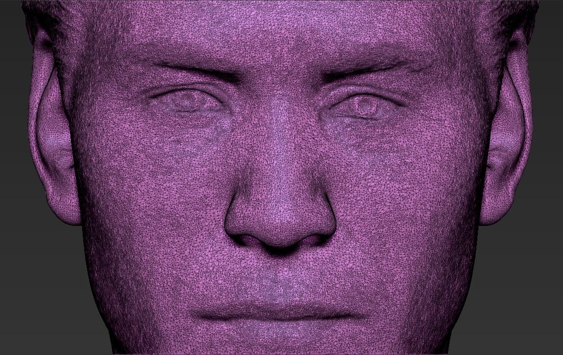 Neo Keanu Reeves from Matrix bust 3D printing ready stl obj  3D print model_20