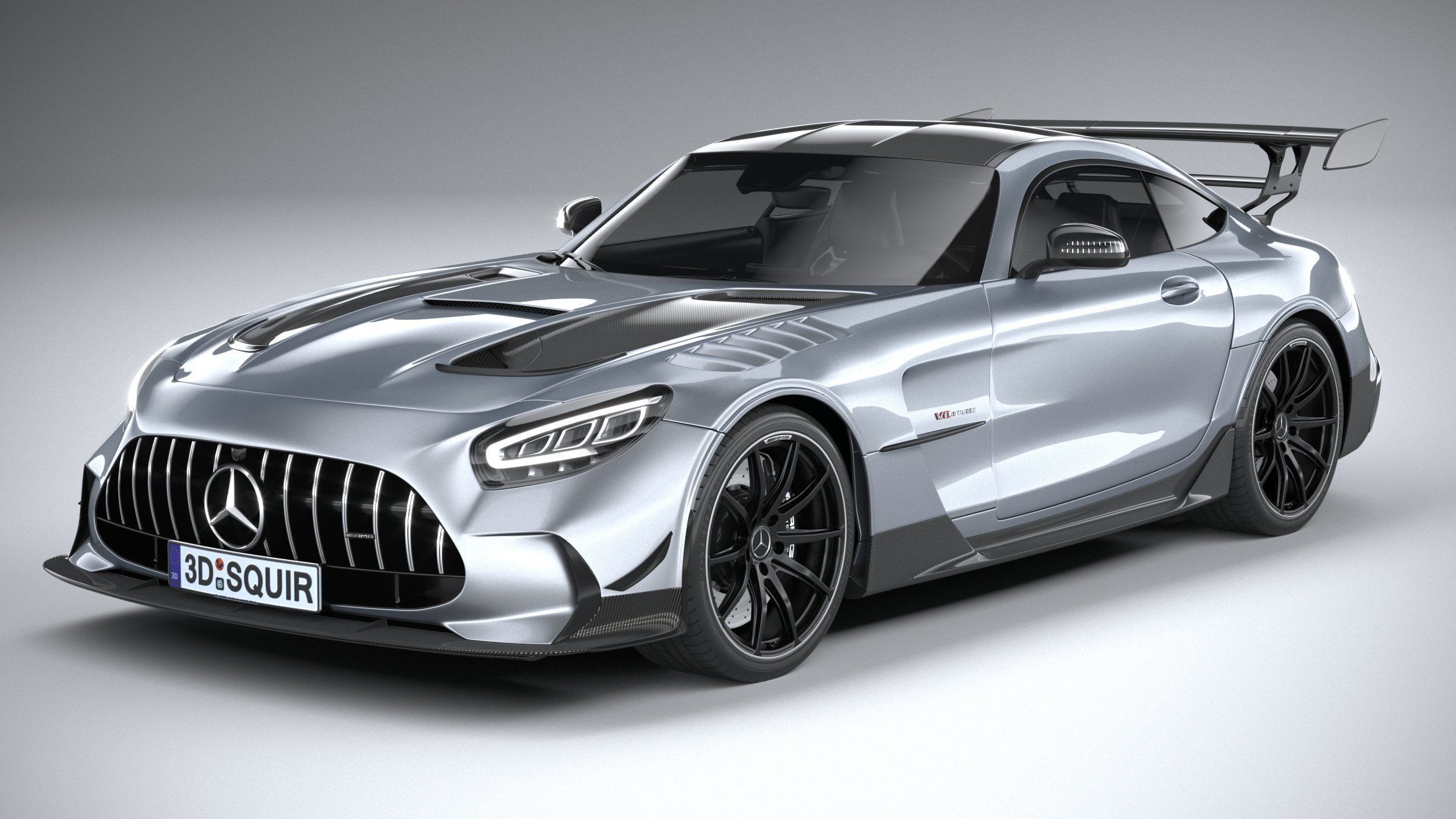 Mercedes AMG GT Black Series 2021 3D model_1