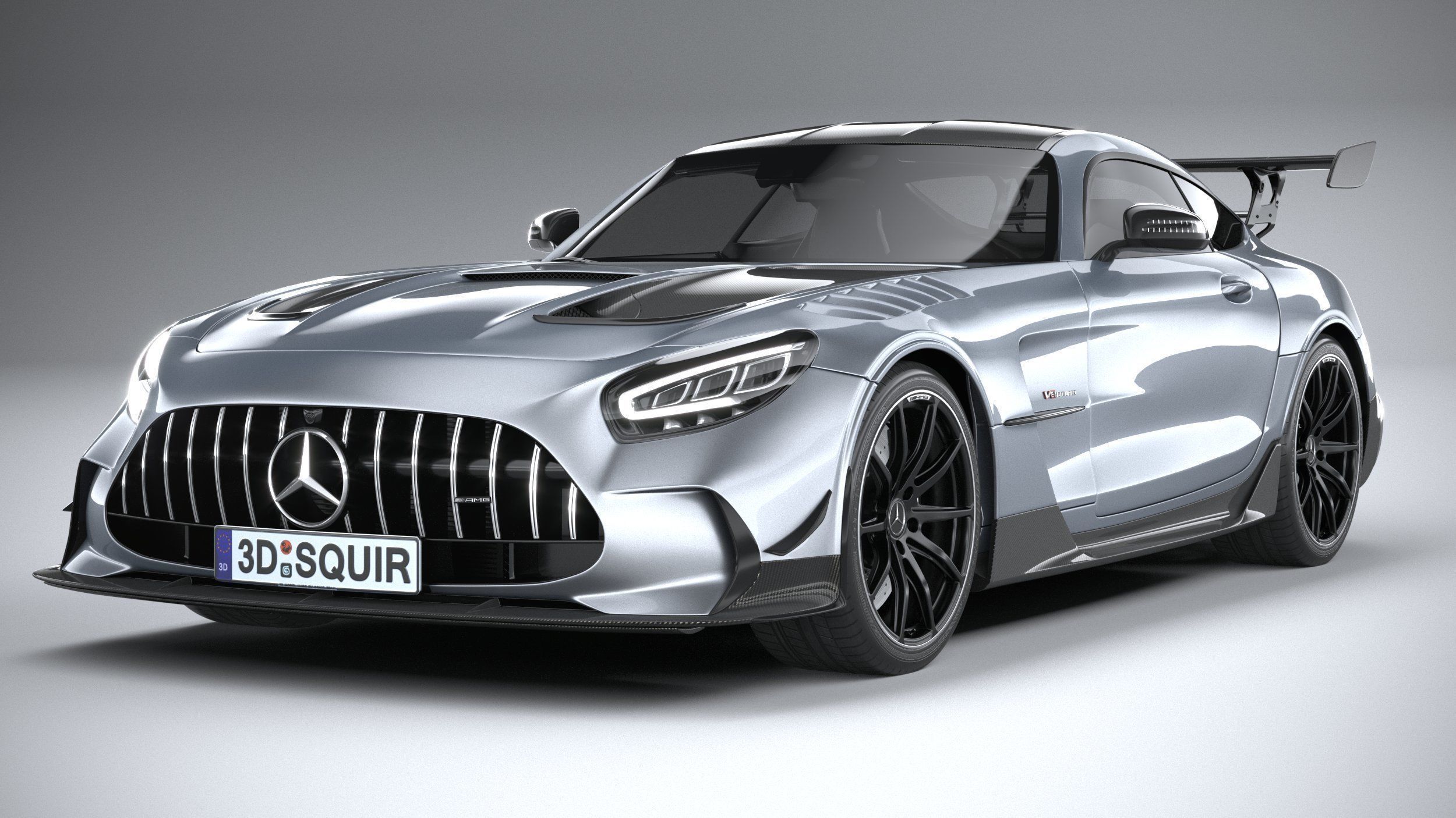 Mercedes AMG GT Black Series 2021 3D model_2