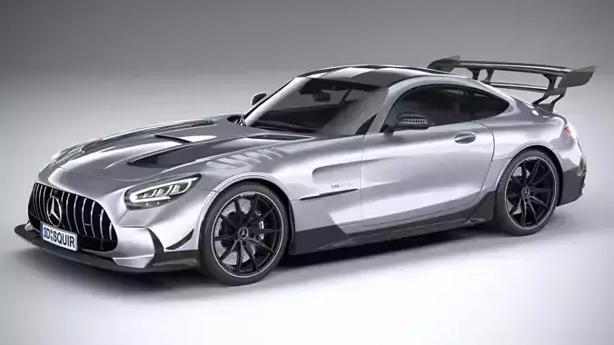 Mercedes AMG GT Black Series 2021 3D model Mercedes AMG GT Black Series 2021 3D model