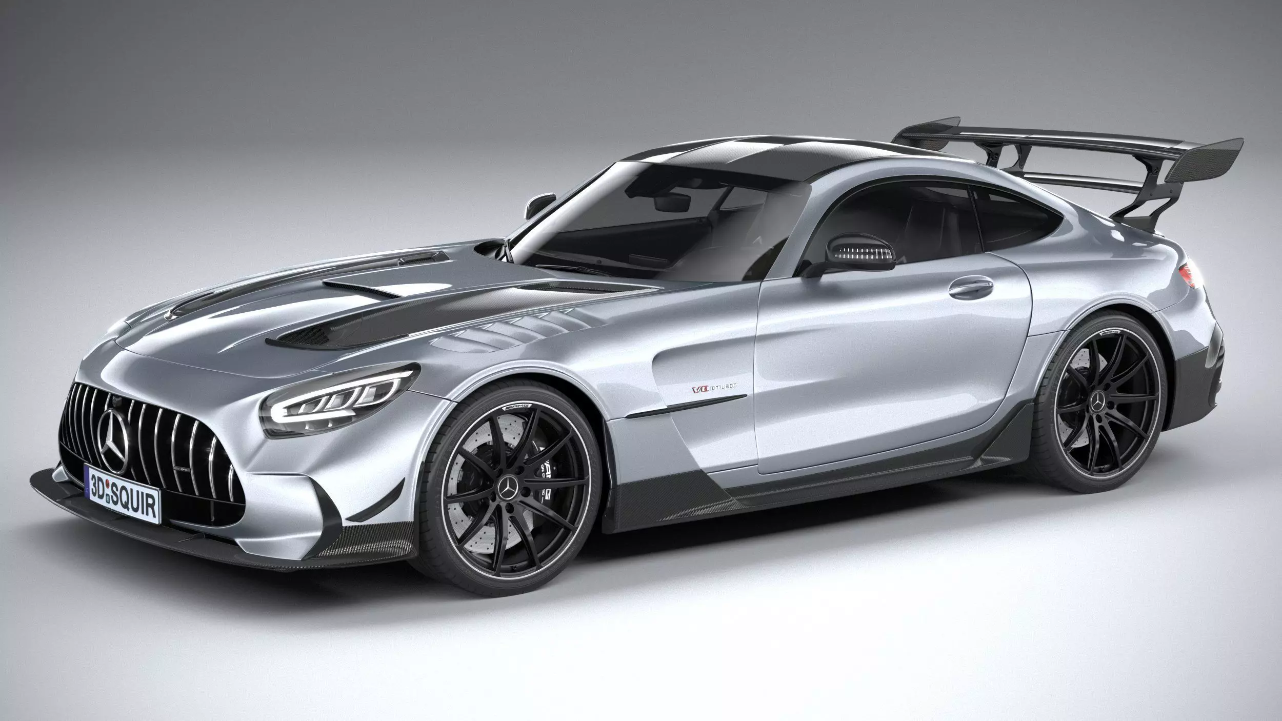 Mercedes AMG GT Black Series 2021 3D model_0