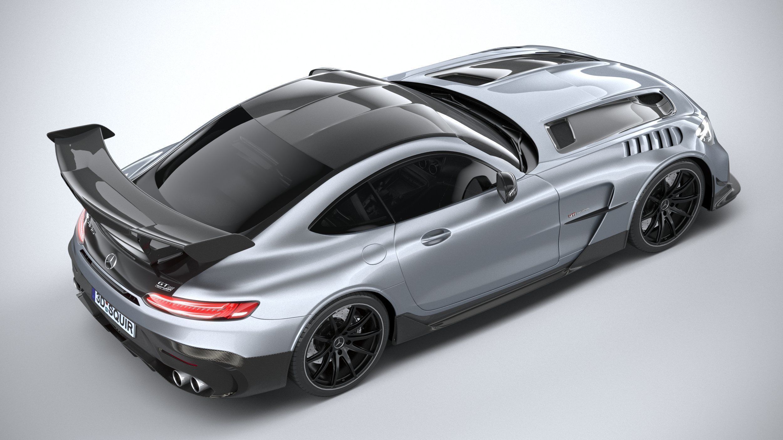 Mercedes AMG GT Black Series 2021 3D model_10