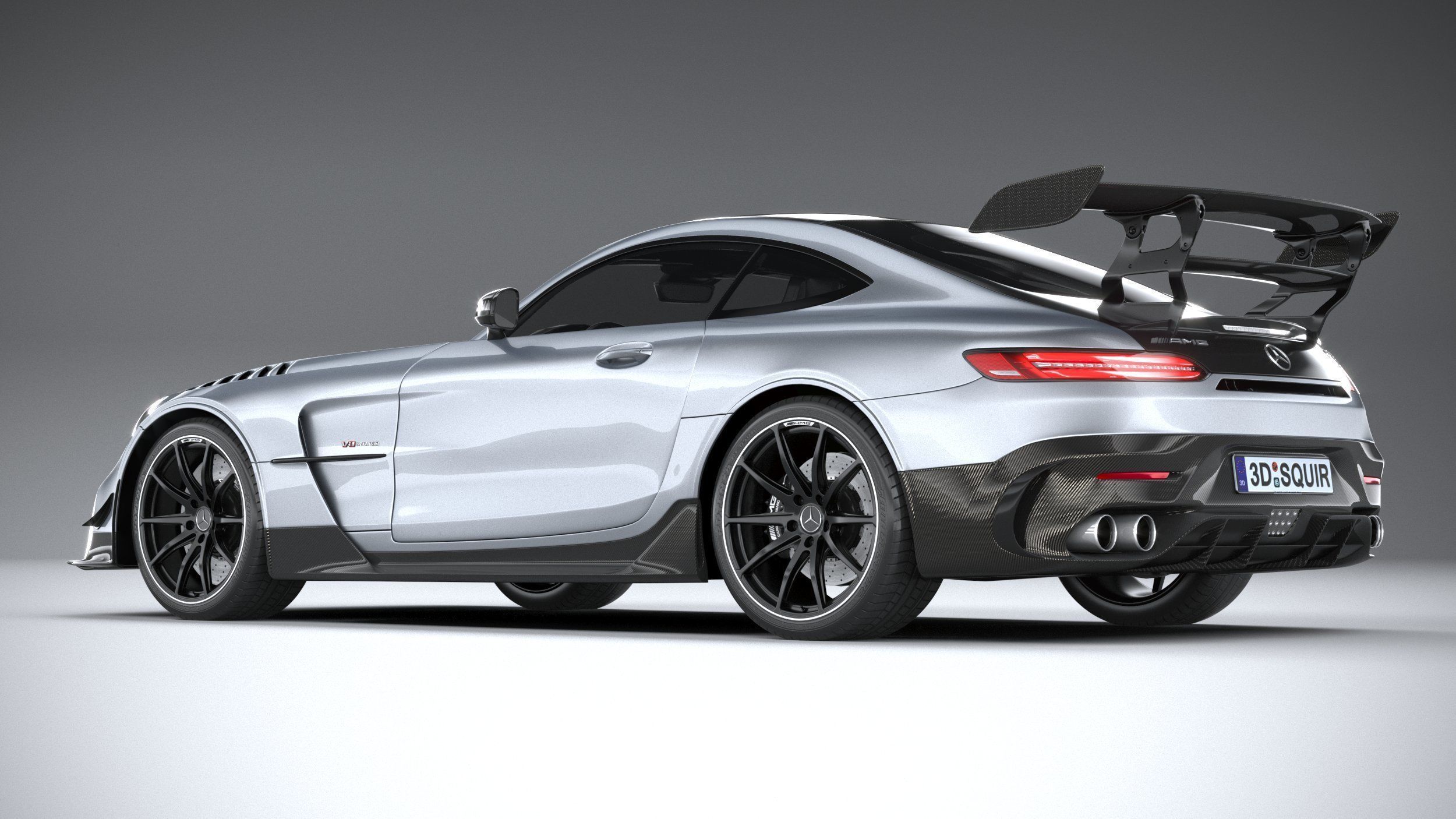Mercedes AMG GT Black Series 2021 3D model_5