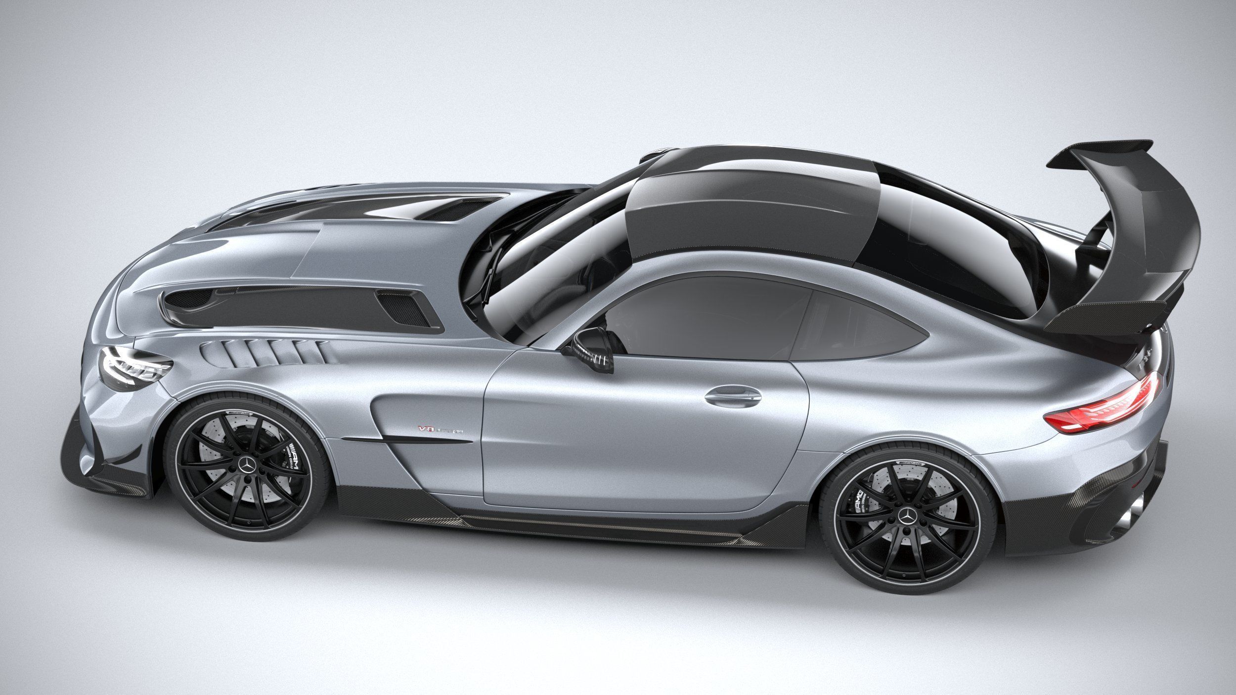 Mercedes AMG GT Black Series 2021 3D model_9