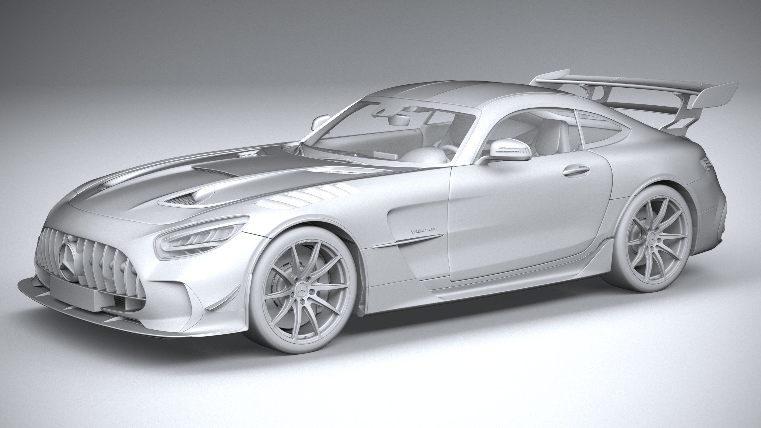 Mercedes AMG GT Black Series 2021 3D model_19