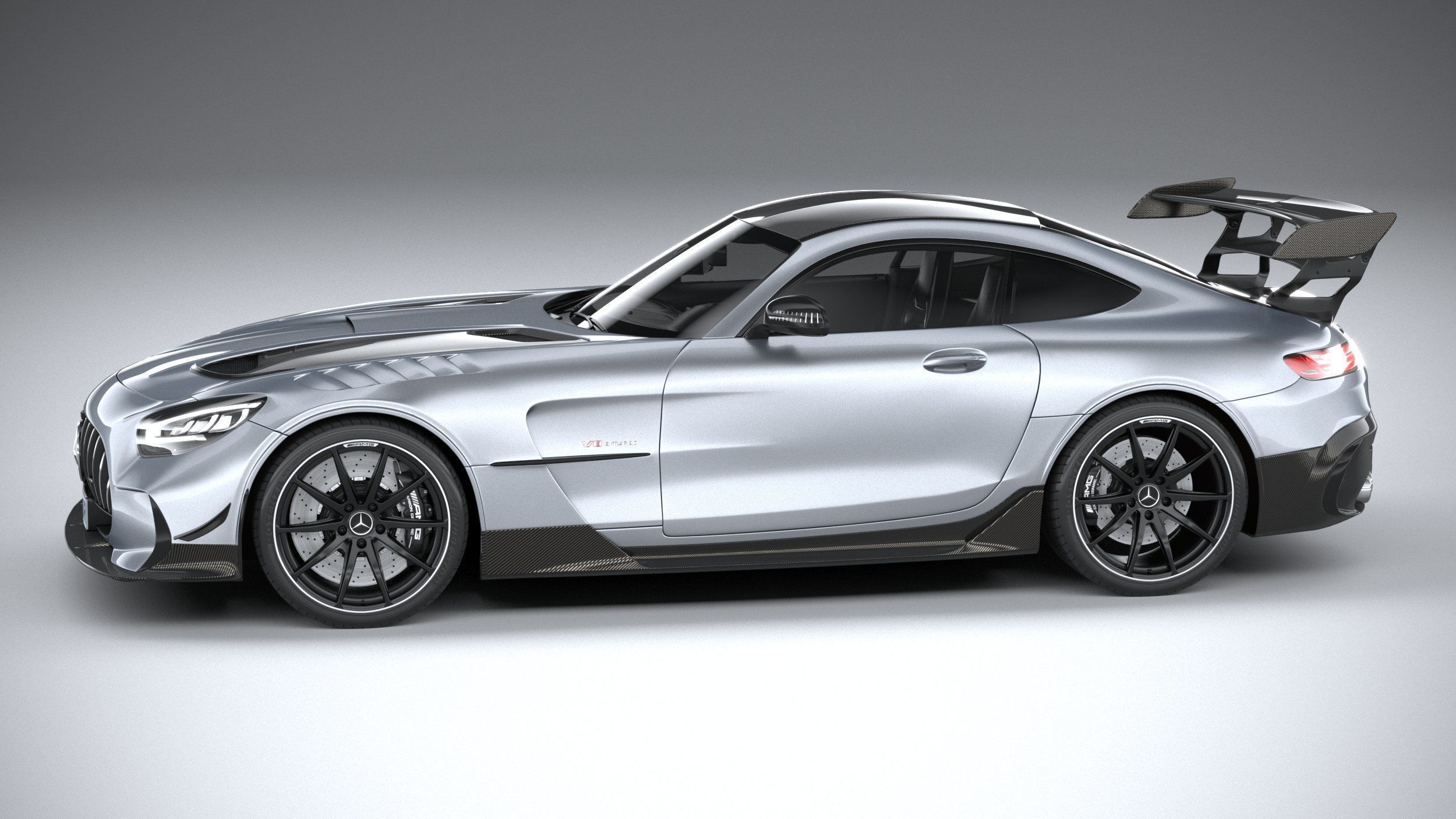 Mercedes AMG GT Black Series 2021 3D model_8