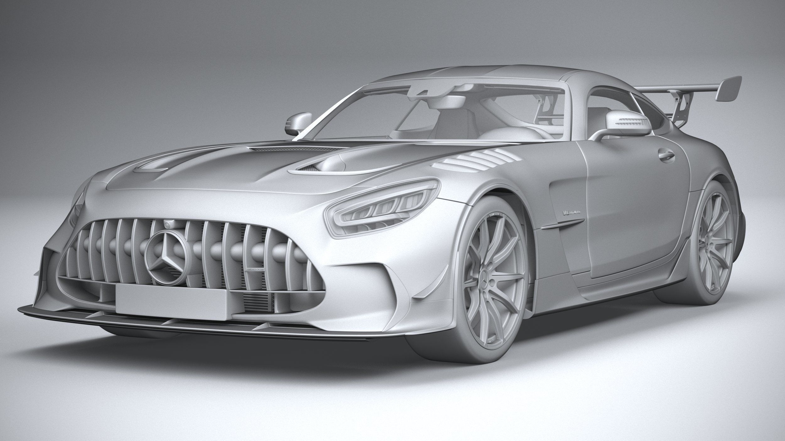 Mercedes AMG GT Black Series 2021 3D model_20