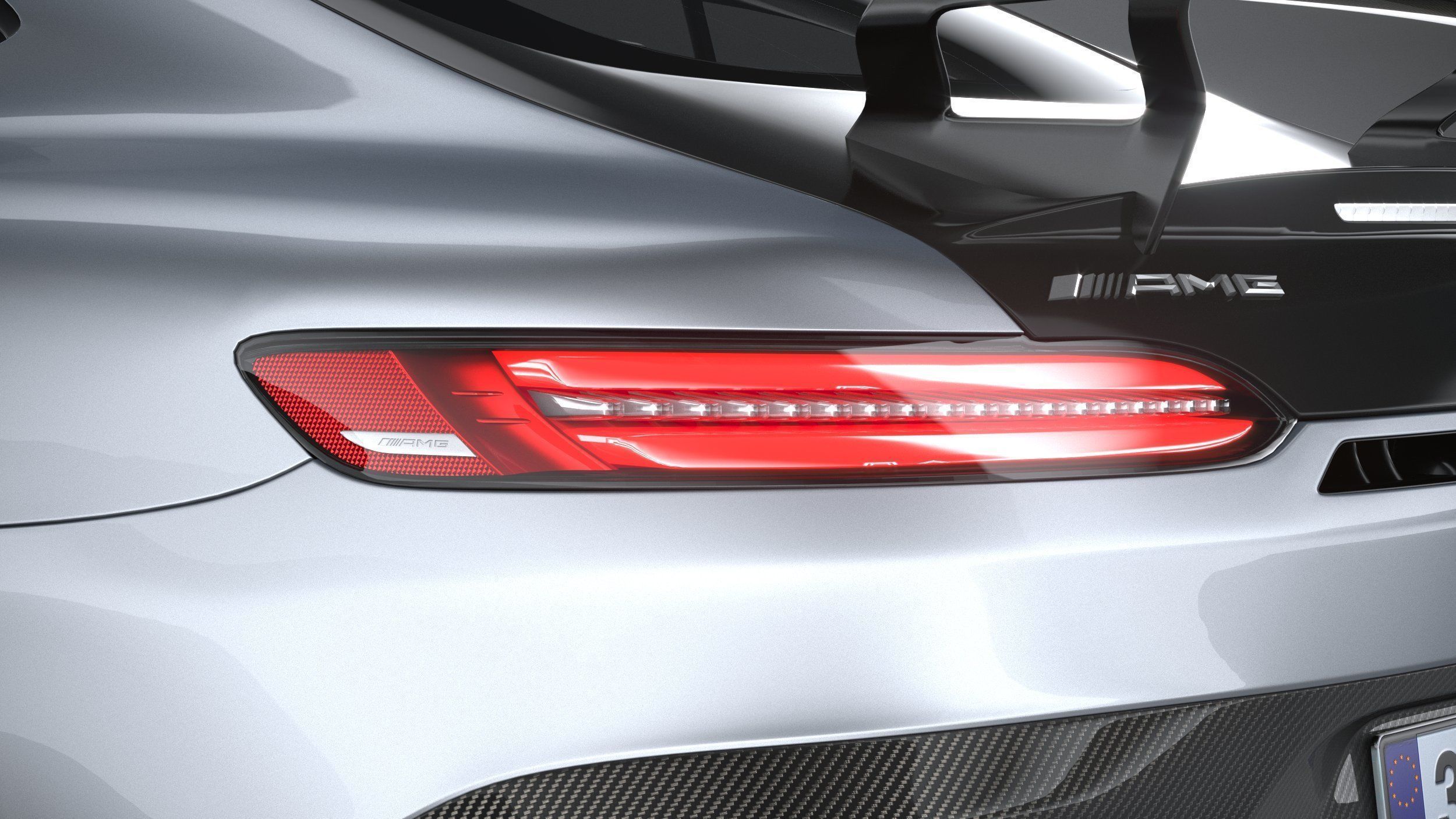 Mercedes AMG GT Black Series 2021 3D model_15