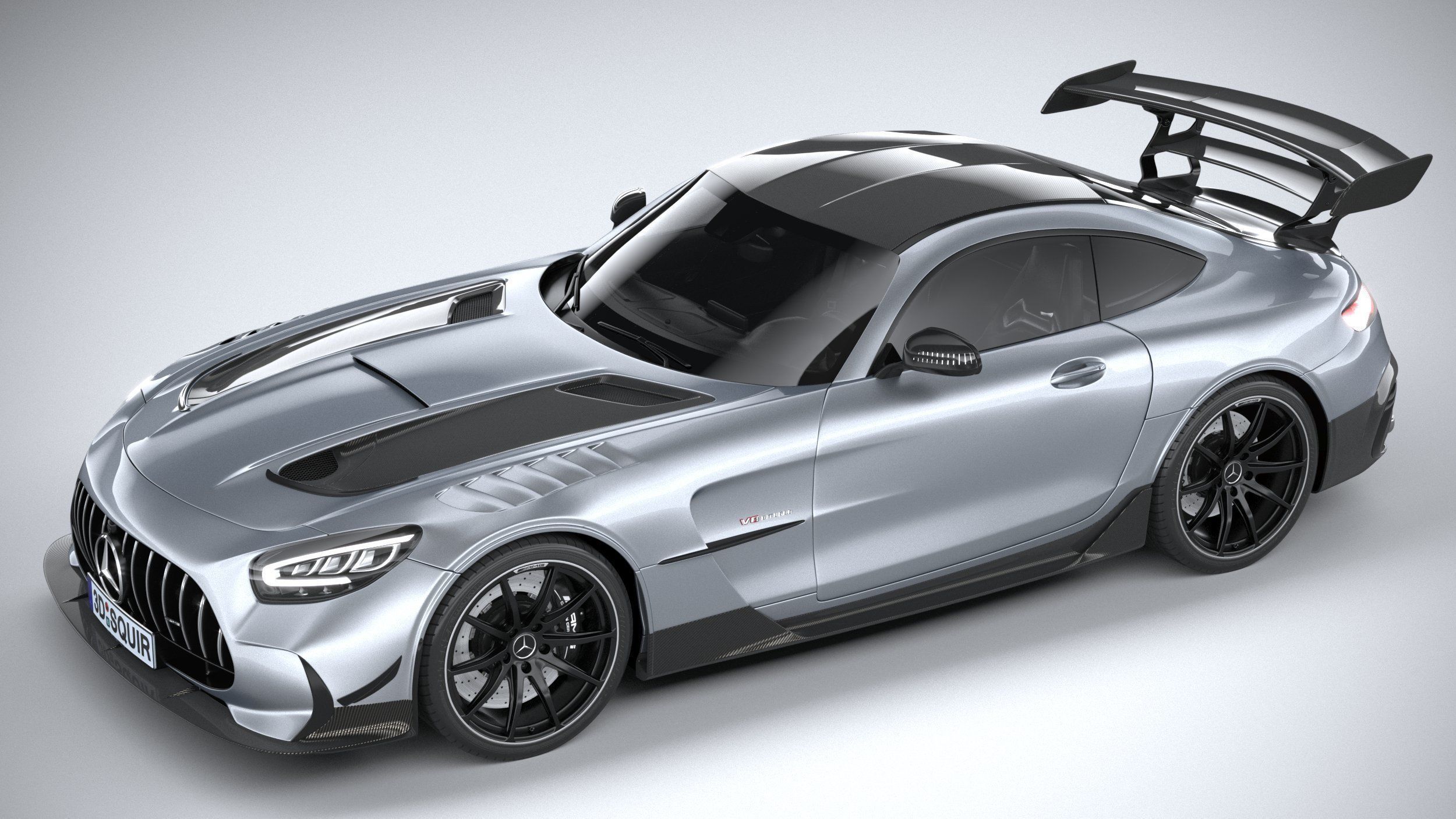 Mercedes AMG GT Black Series 2021 3D model_7
