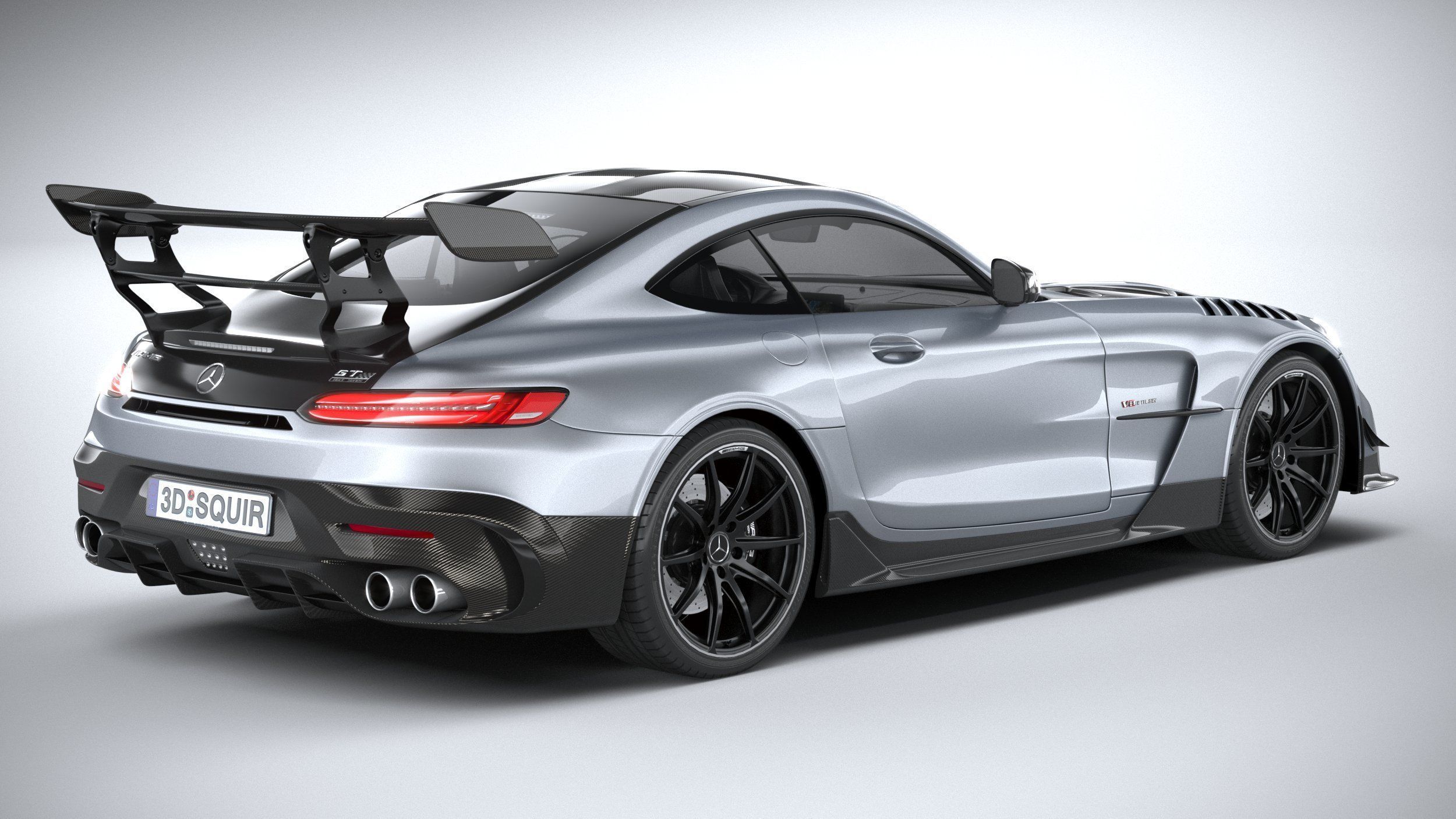 Mercedes AMG GT Black Series 2021 3D model_17