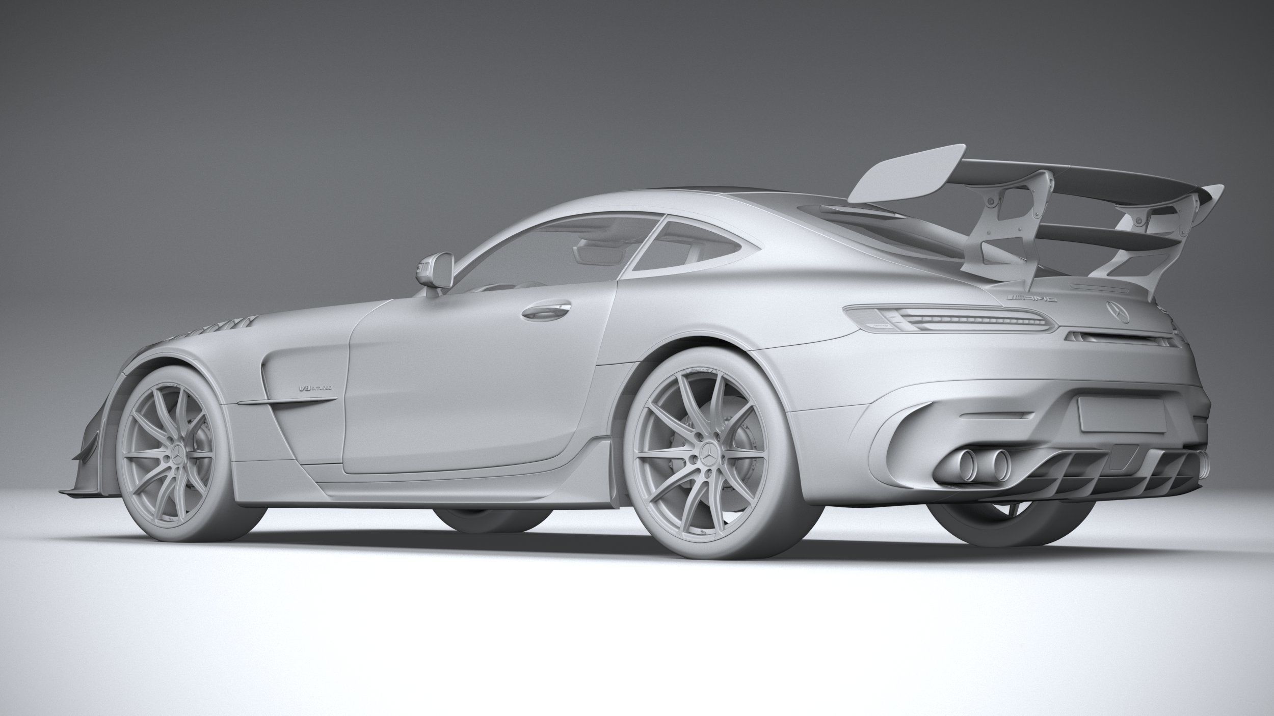 Mercedes AMG GT Black Series 2021 3D model_21