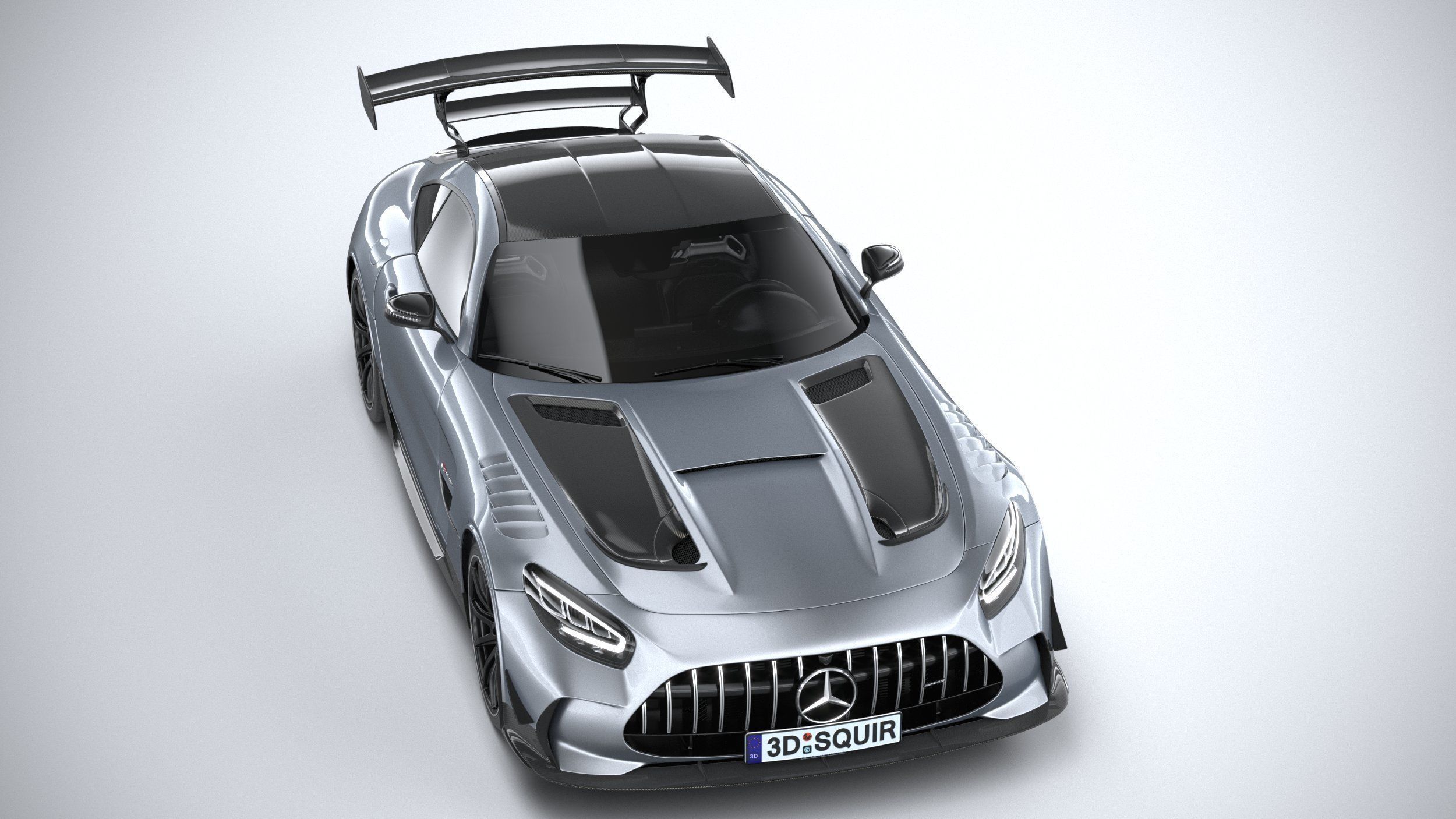Mercedes AMG GT Black Series 2021 3D model_12