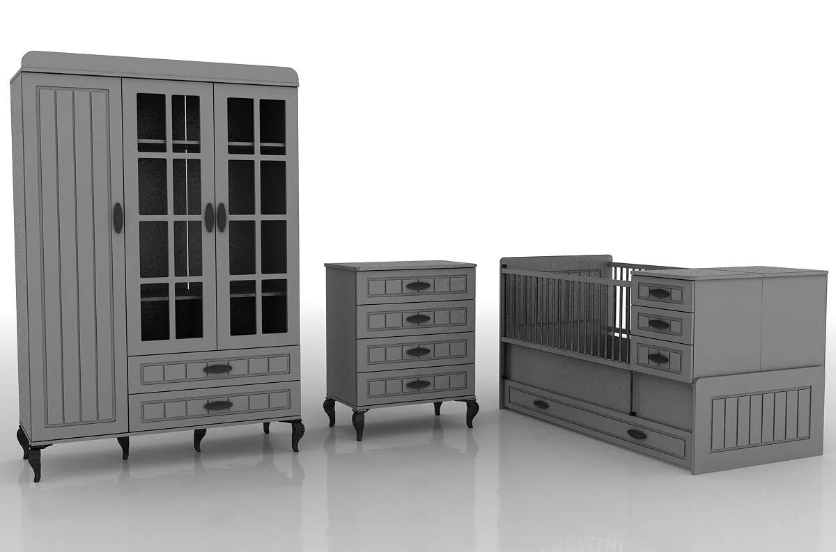 Baby Room Furniture 3D model