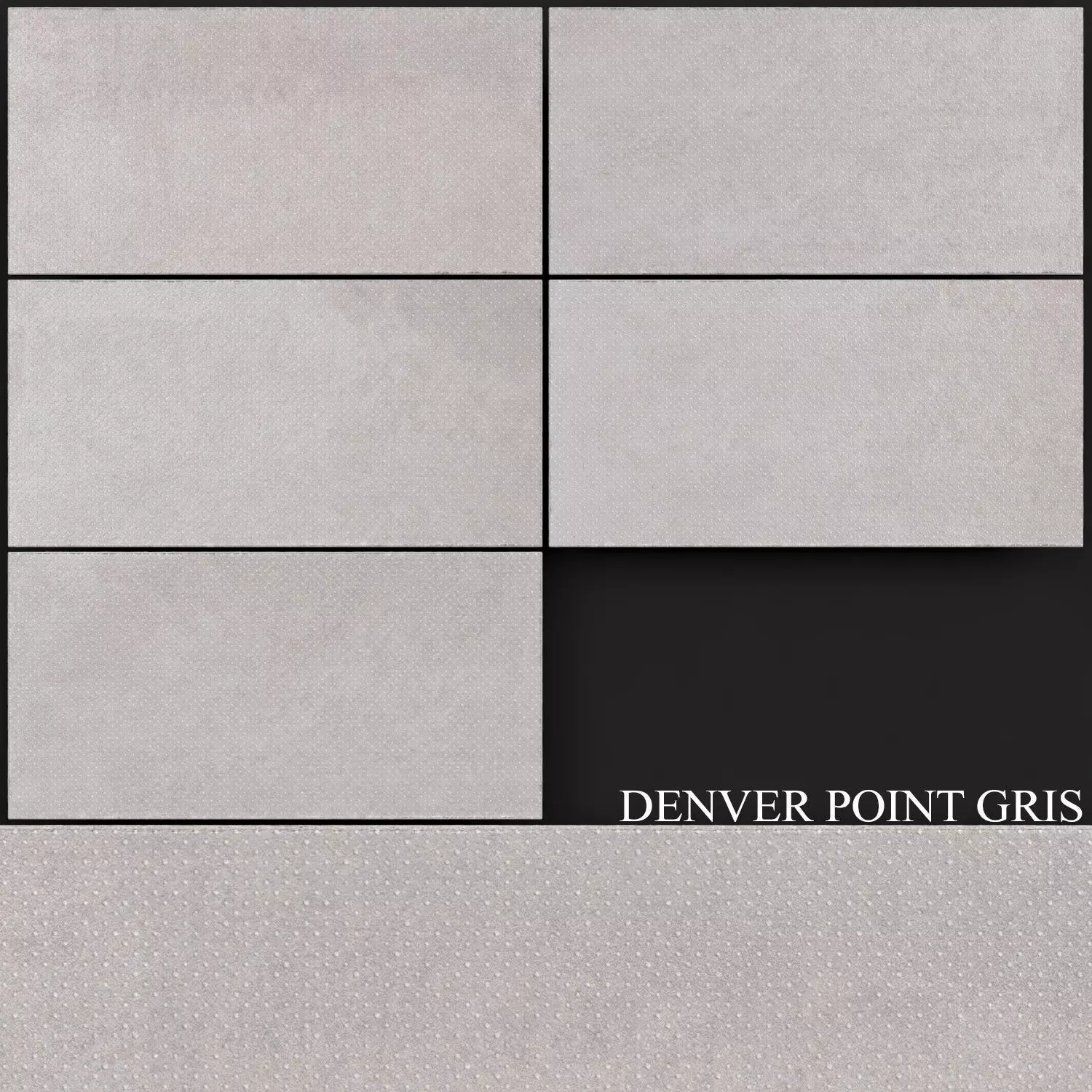 Keros Denver Point Gris 3D model_0