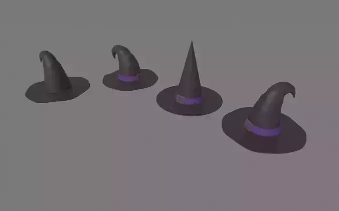 Witch Hat 3D model