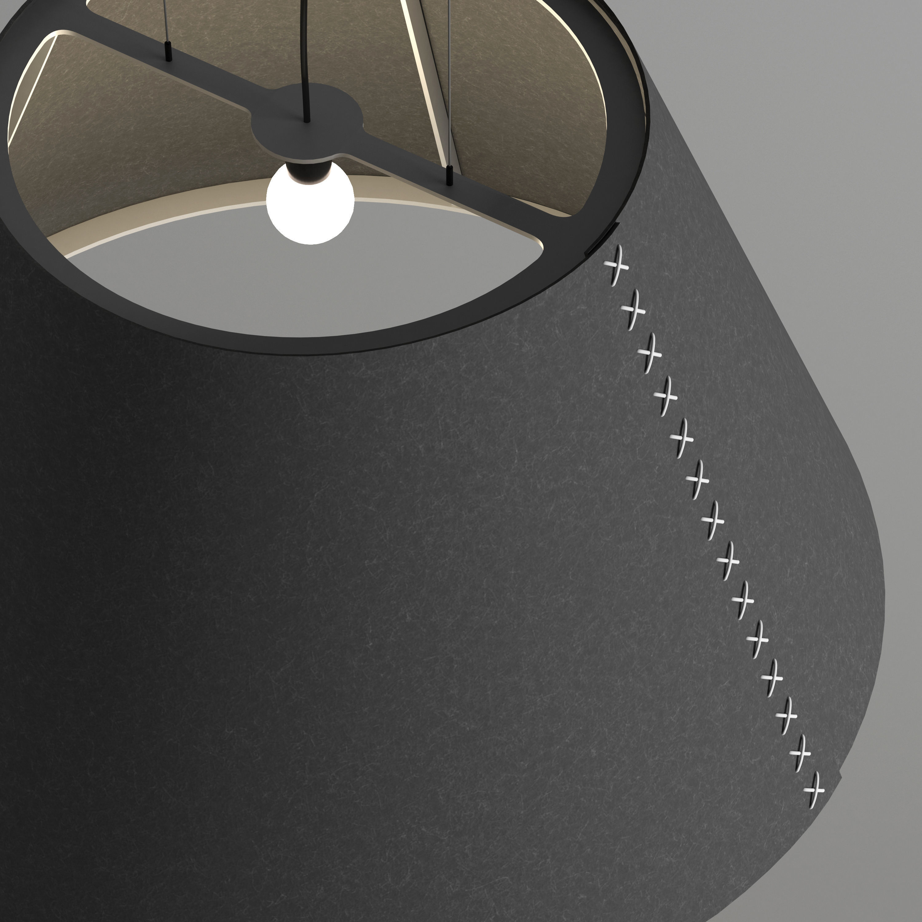 BuzziSpace BuzziShade Pendant Large 3D model_4
