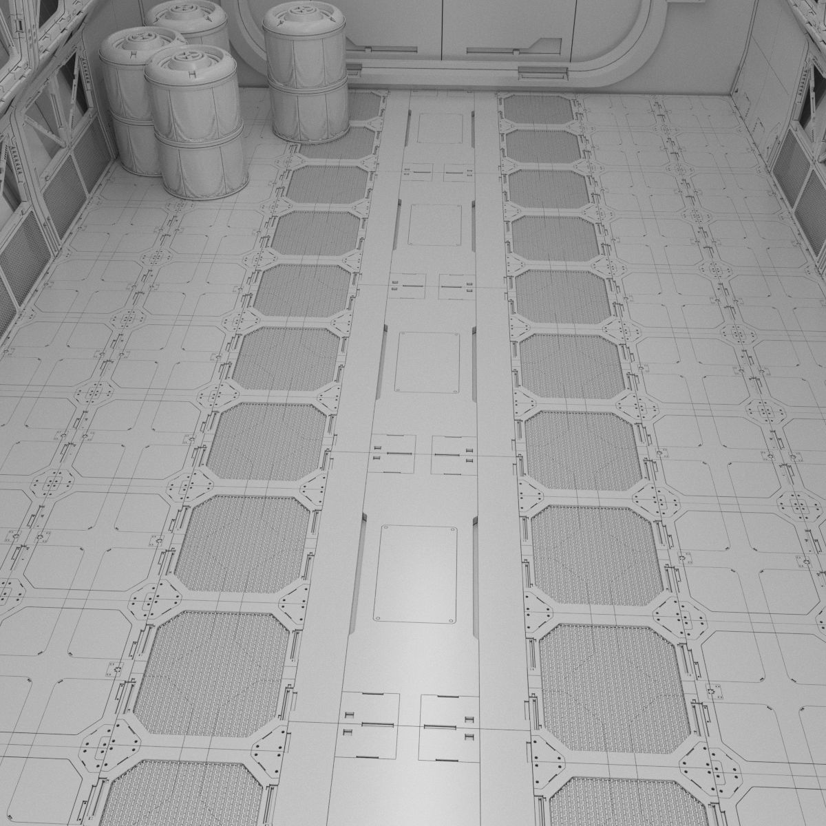 sci-fi set3 2 max 3D model_3