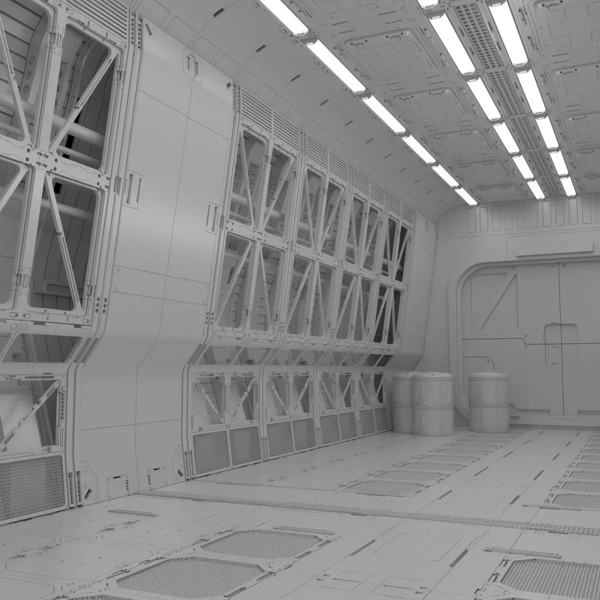 sci-fi set3 2 max 3D model_0