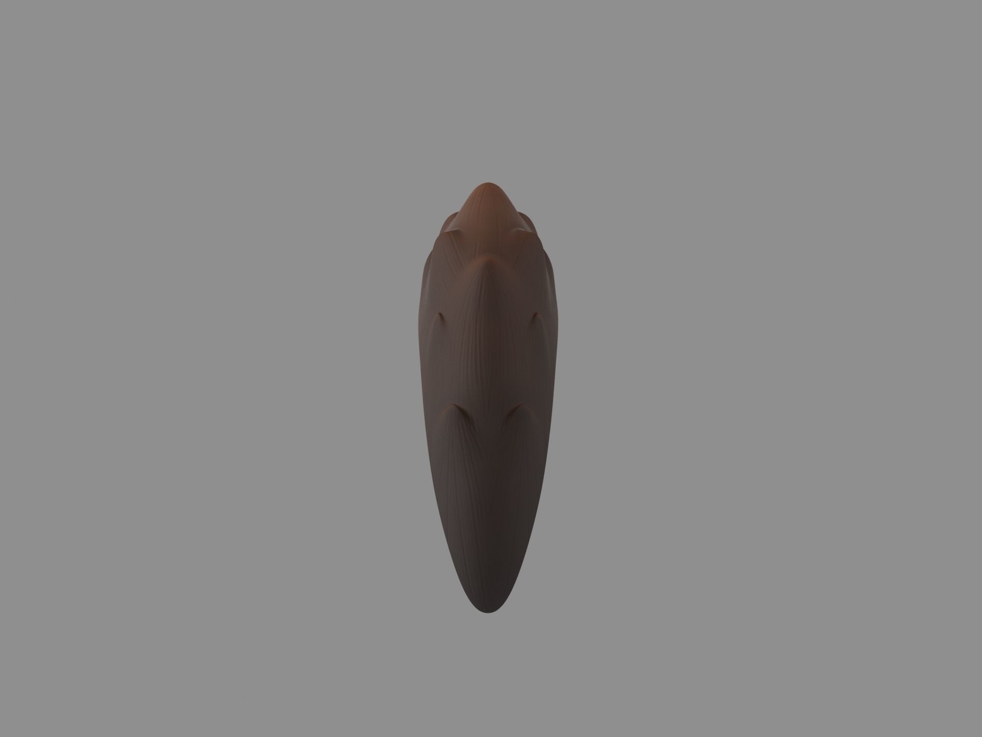 Hair 002 3D model_4