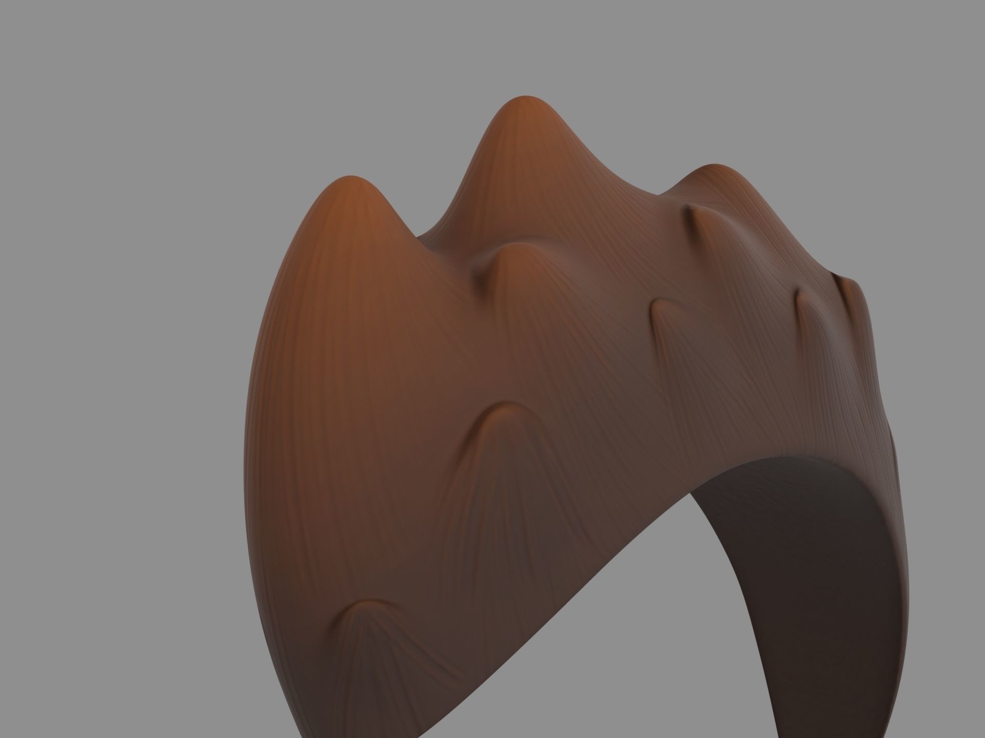 Hair 002 3D model_10