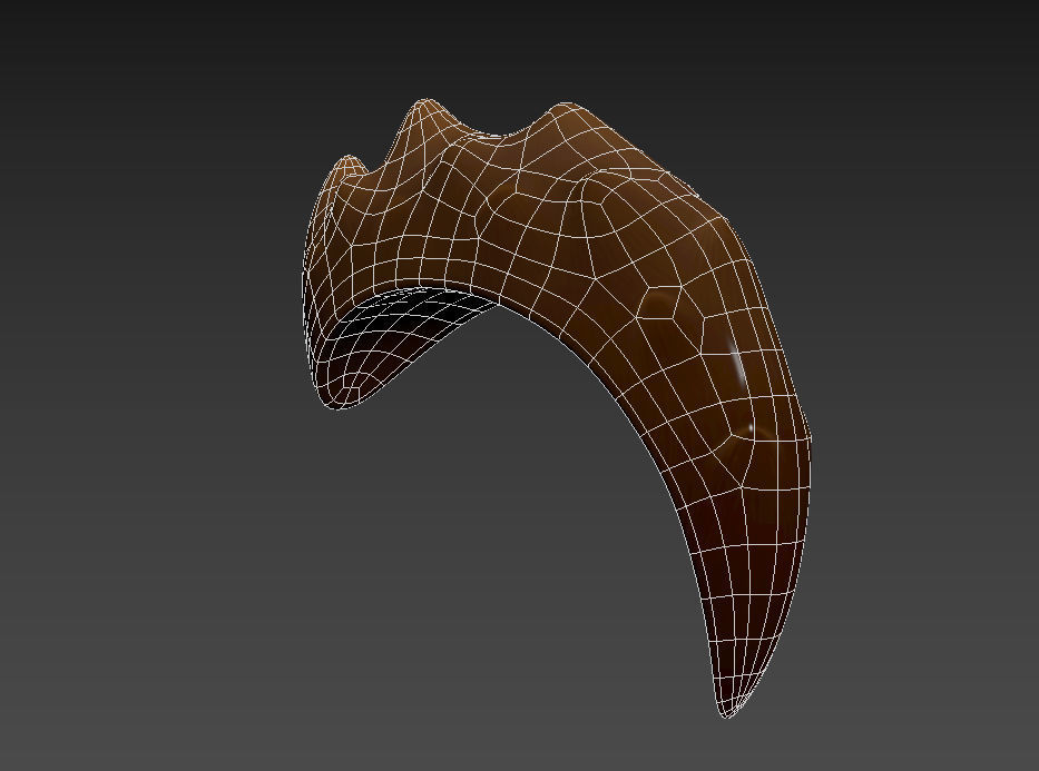 Hair 002 3D model_19