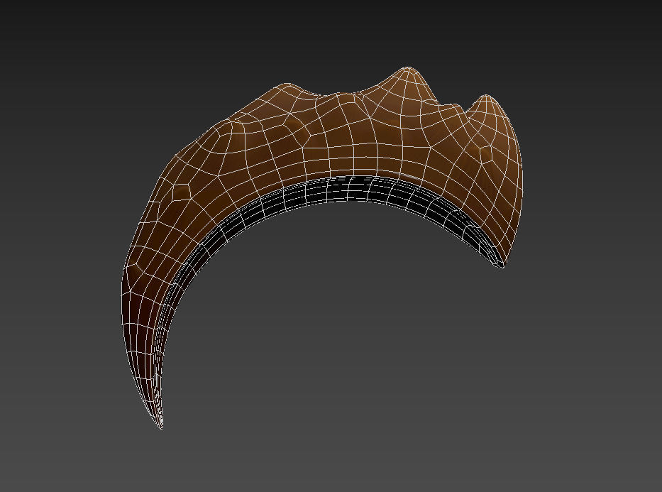 Hair 002 3D model_16