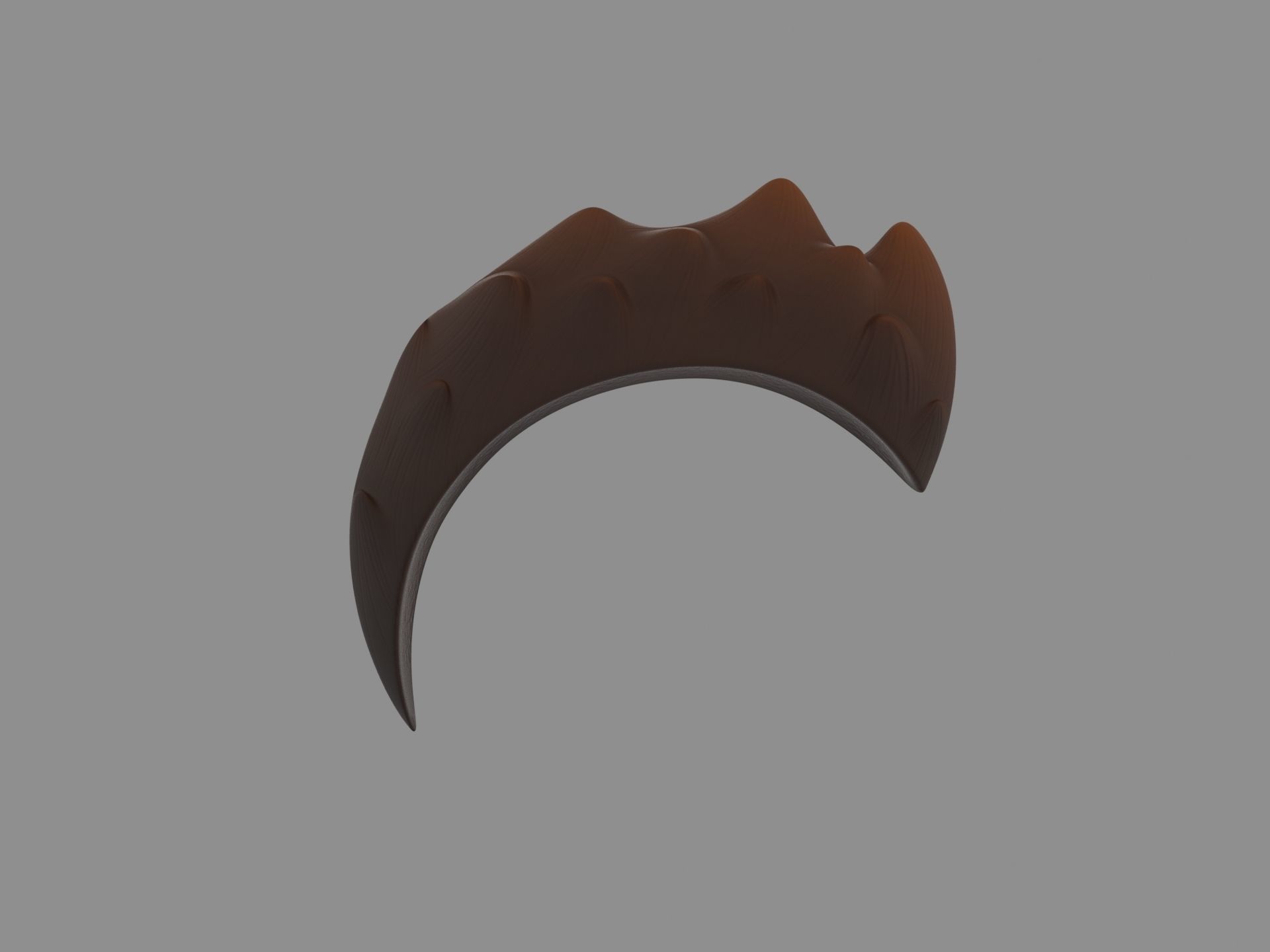 Hair 002 3D model_6