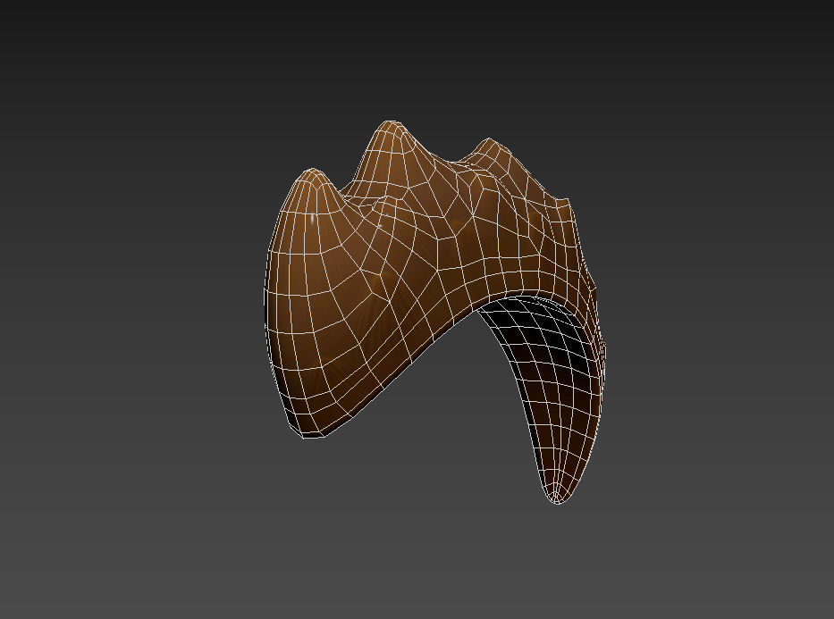 Hair 002 3D model_12