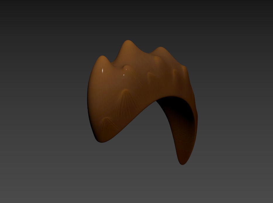 Hair 002 3D model_11