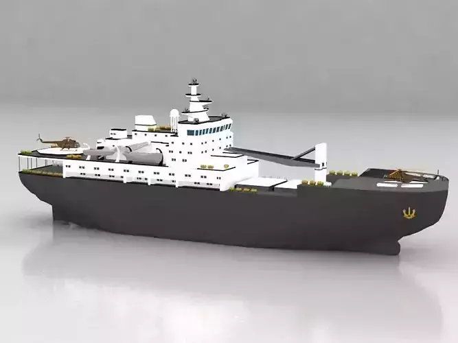 military ship