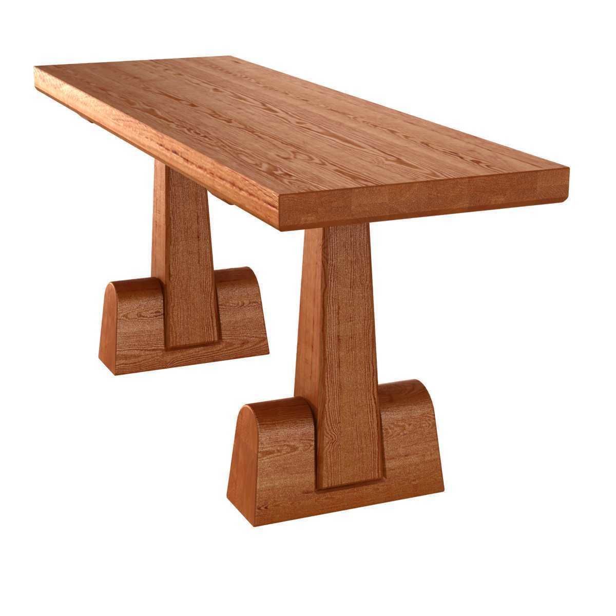 Axel Einar Hjorth wood tables 3D model_12