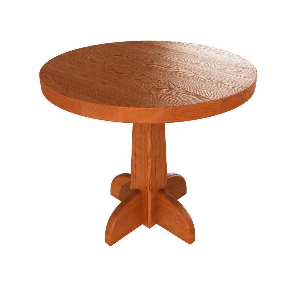 Axel Einar Hjorth wood tables 3D model_2