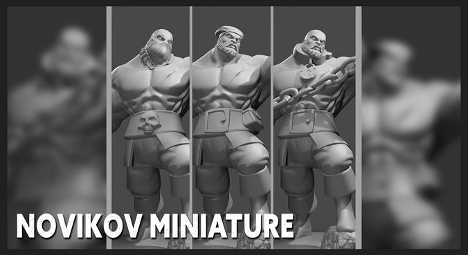 Novikov Miniature - 3D Print File 3D print model