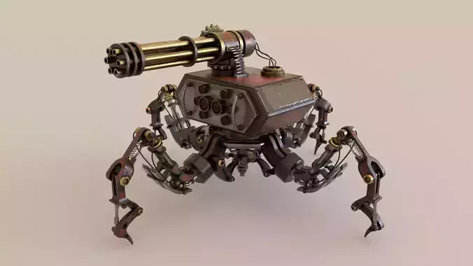 robot spider 3D Model