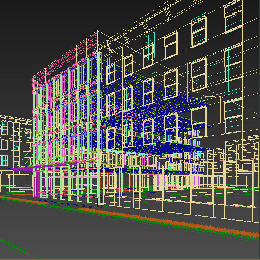 City Block 1 3D model_12
