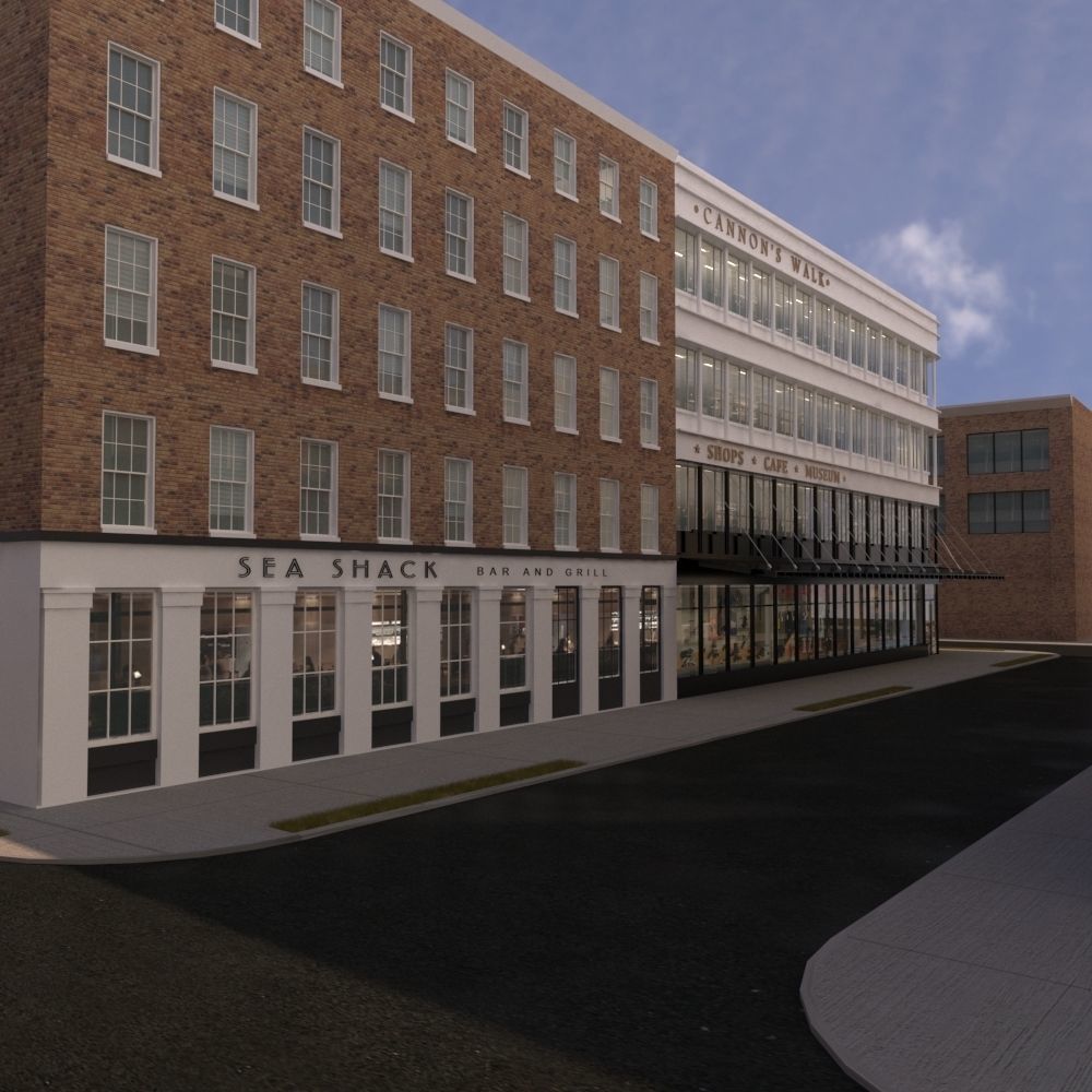 City Block 1 3D model_4