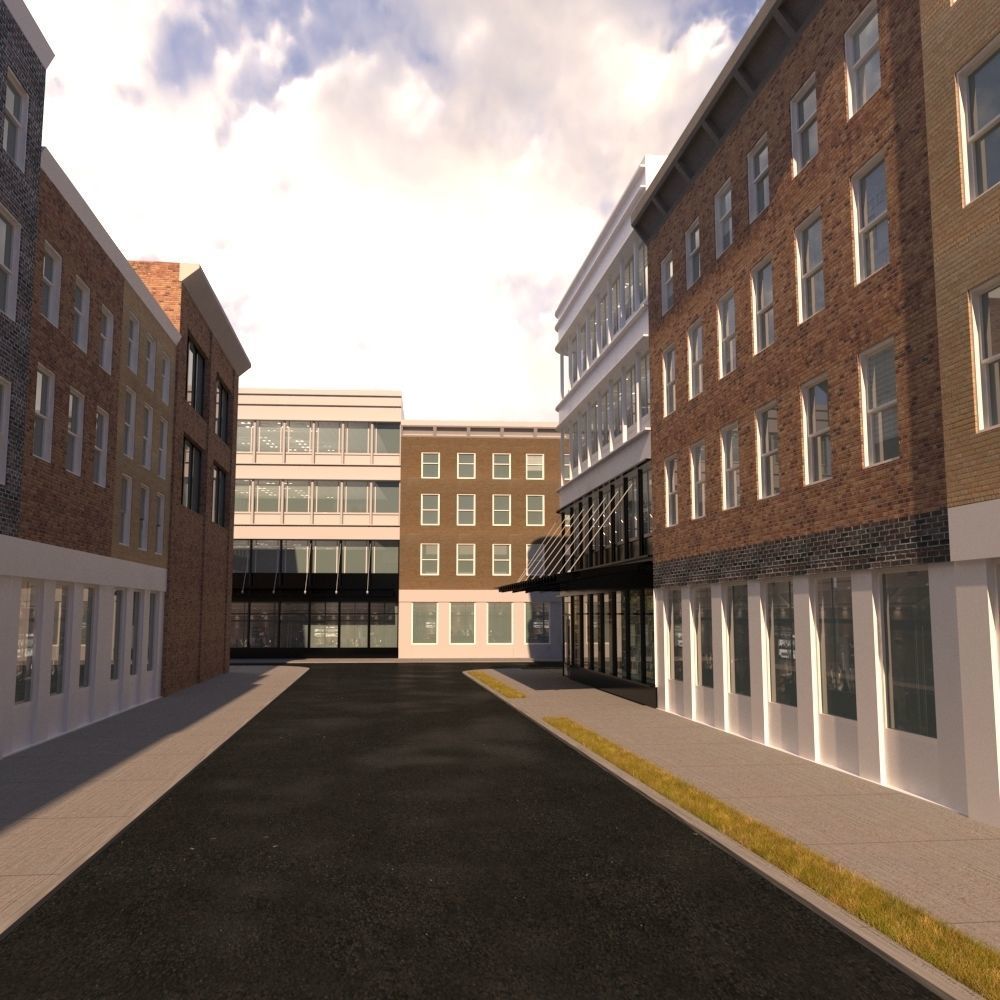 City Block 1 3D model_2