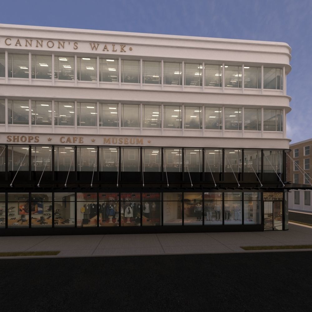 City Block 1 3D model_7