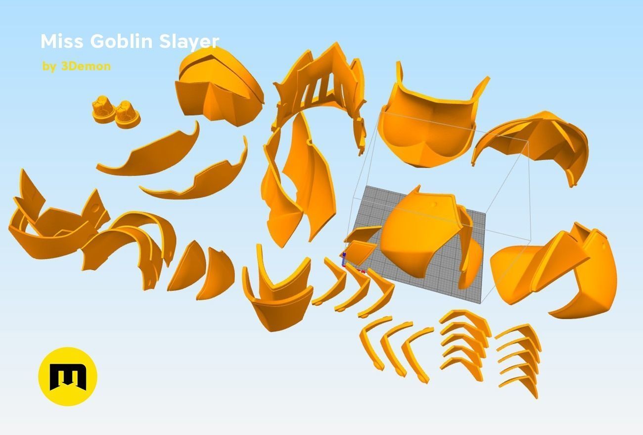 Miss Goblin Slayer Bundle 3D print model_6