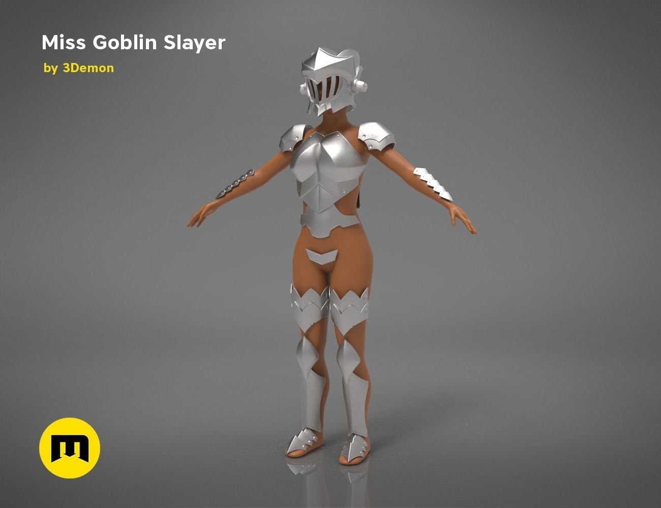 Miss Goblin Slayer Bundle 3D print model_1