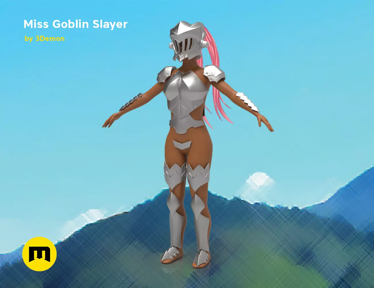 Miss Goblin Slayer Bundle 3D print model_0