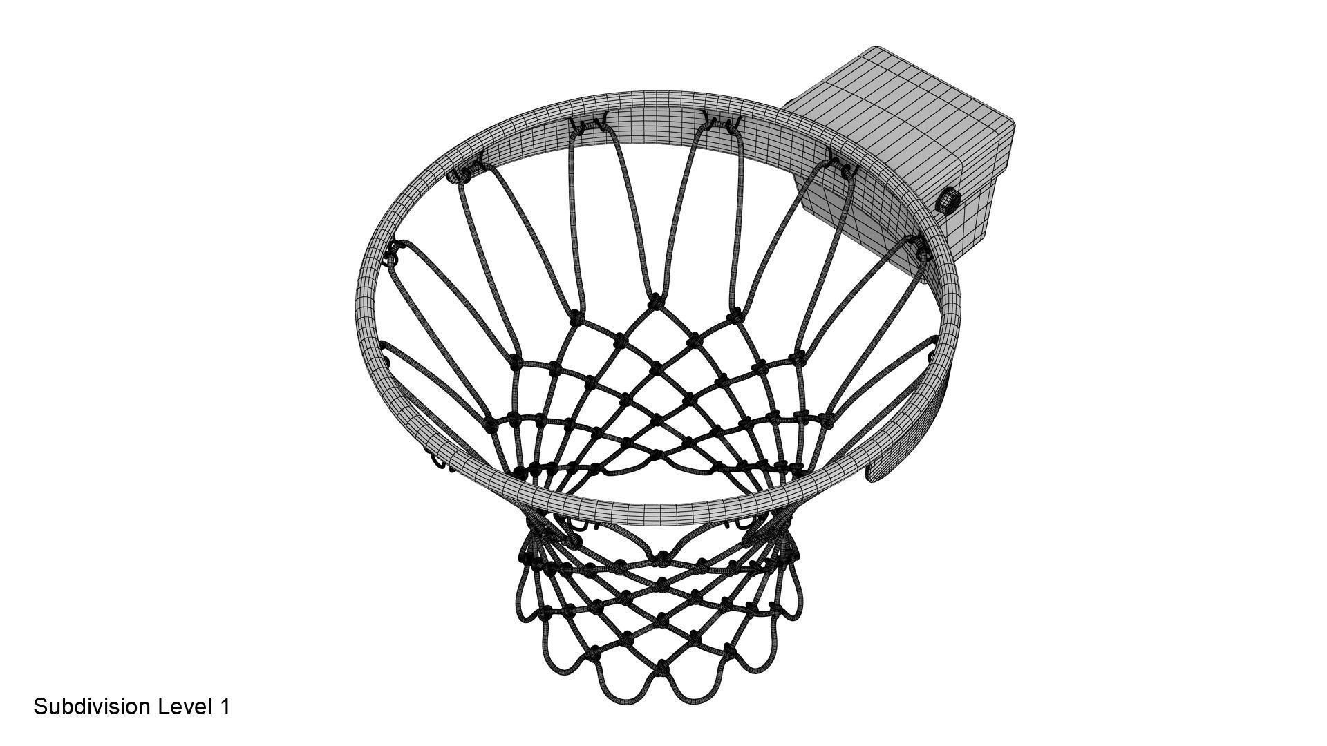 Basketball rim 3D model CGTrader