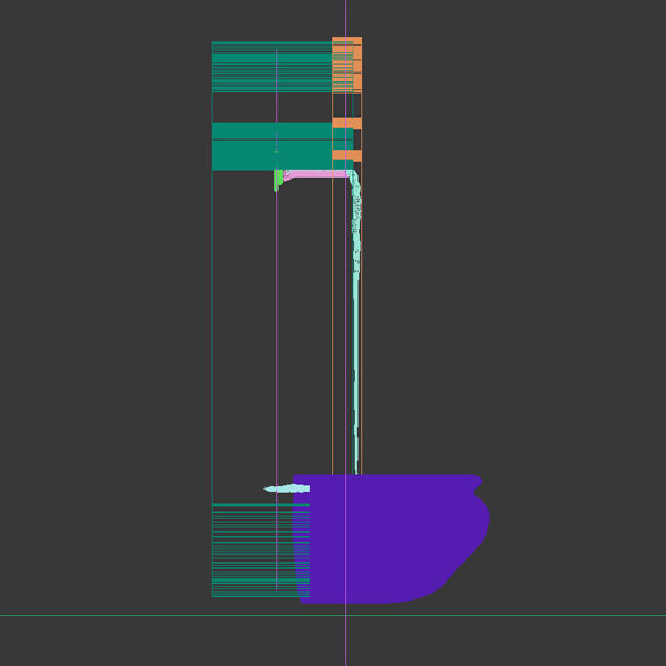 Wall Fountain 3D model_8