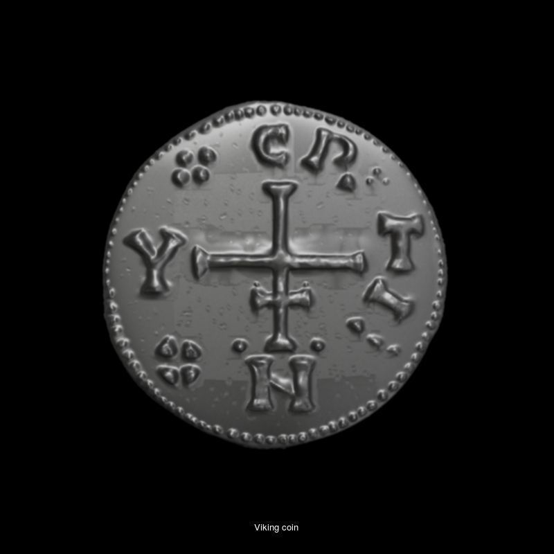 celtic coins and stuff 3D Model Collection_3