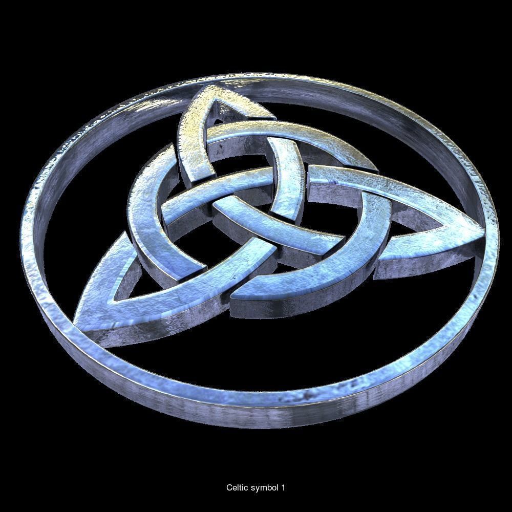 celtic coins and stuff 3D Model Collection_4