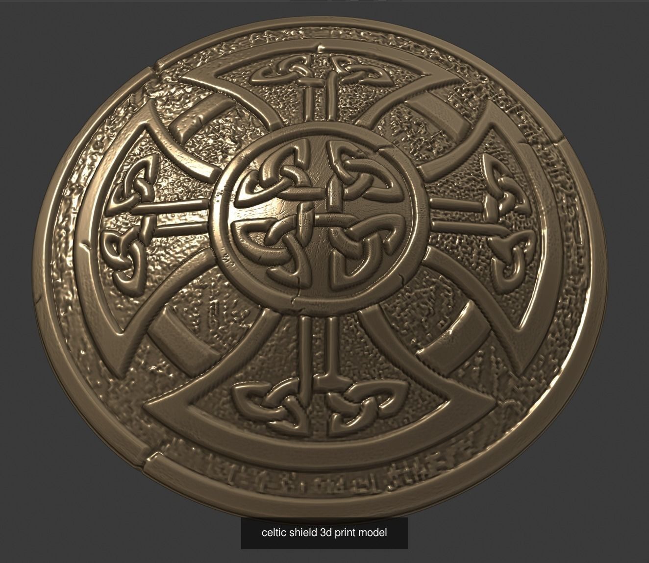 celtic coins and stuff 3D Model Collection_10
