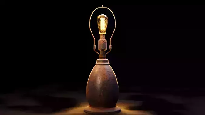 Lamp  old lamp 3D model