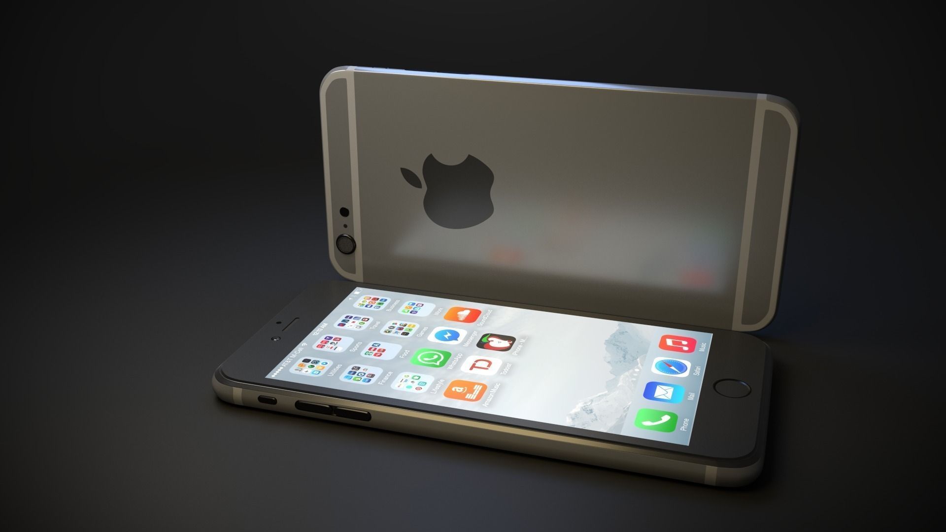 Iphone 6s 3D model_2